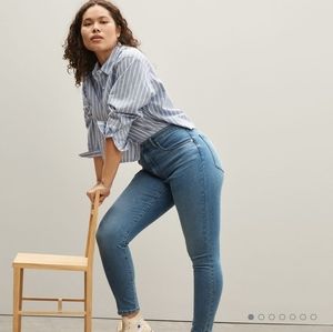 Everlane Curvy Authentic Stretch High Rise Jeans